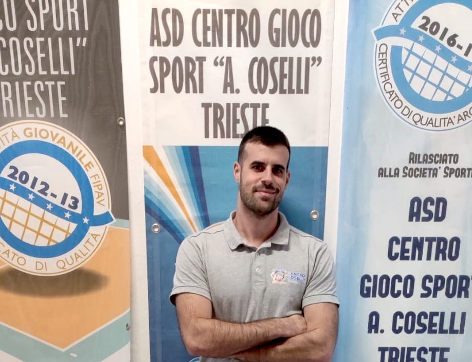 MARCO PILOT NUOVO COORDINATORE DEI TECNICI DEL VOLLEY